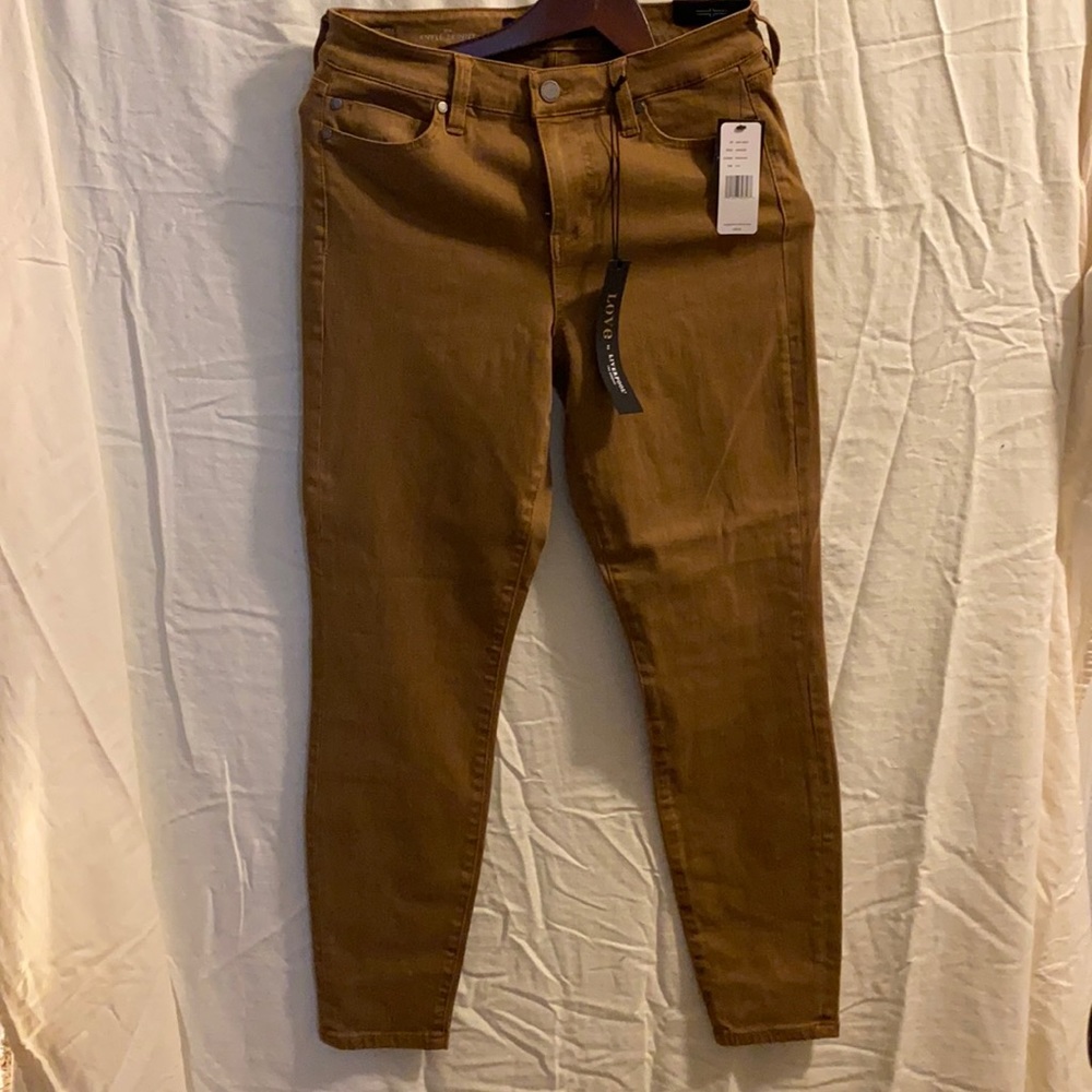 Liverpool Jeans, Abby Ankle fit, Color: Brown Bay